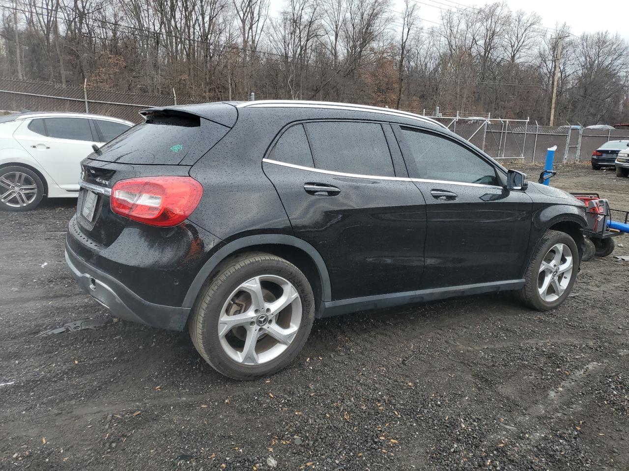 2018 Mercedes-Benz GLA-klasse VIN WDCTG4GB5JJ492263 Copart auction photo, front end / side damage thumbnail 3