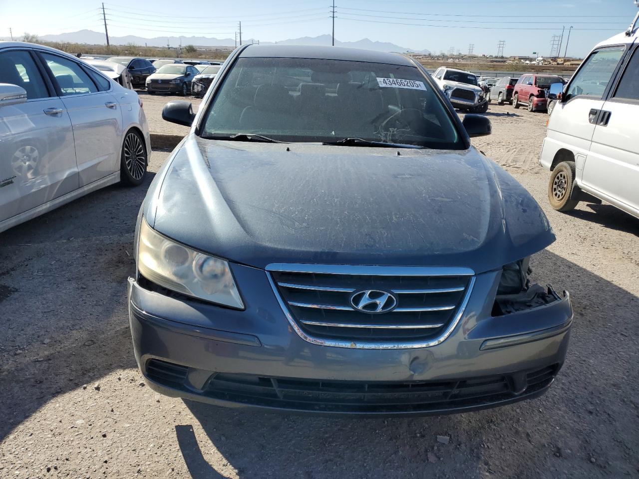 2010 Hyundai Sonata VIN 5NPET4AC2AH595340 Copart auction photo, front end / undercarriage damage thumbnail 5