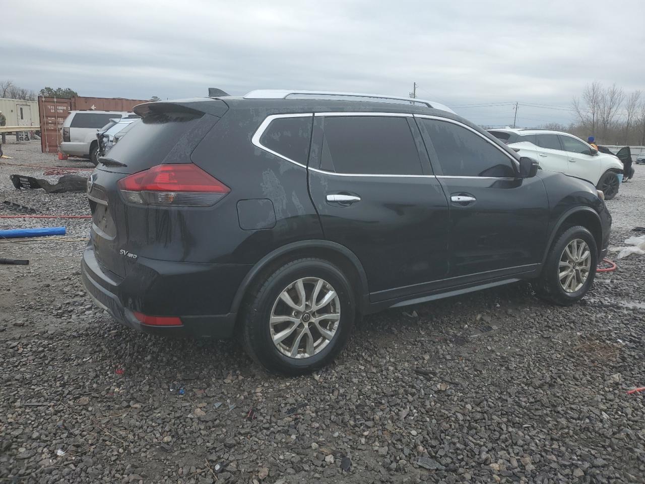 2020 Nissan Rogue VIN KNMAT2MV0LP502015 Copart auction photo, side damage thumbnail 3