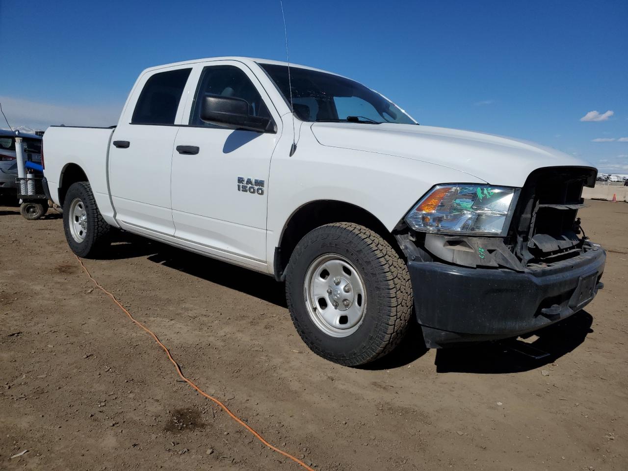 2016 RAM 1500 VIN 1C6RR7KGXGS362617 Copart auction photo, front end / side damage thumbnail 4