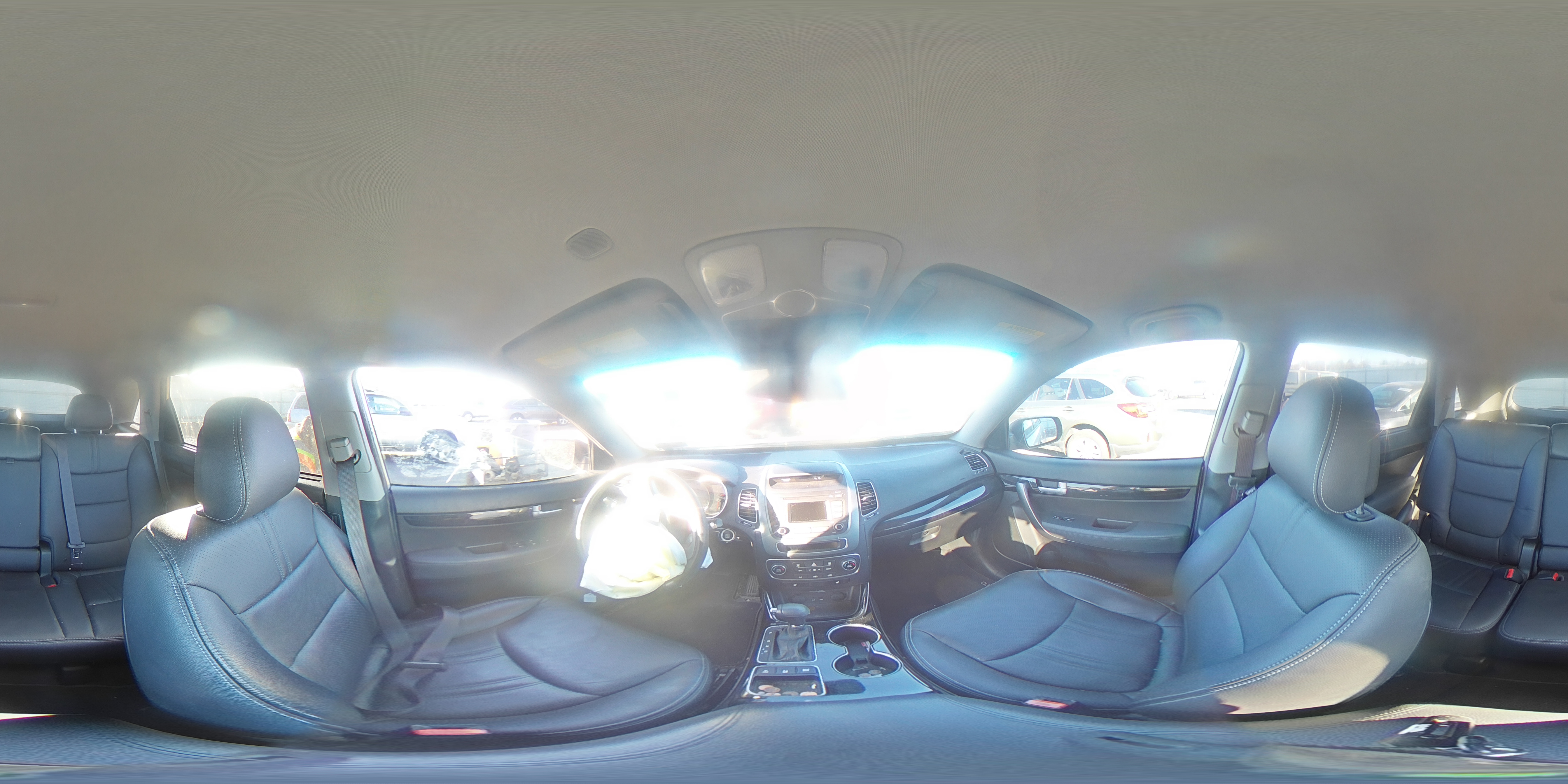 2015 KIA Sorento VIN 5XYKUDA7XFG580814 Copart auction photo, front end / rear end damage thumbnail 13