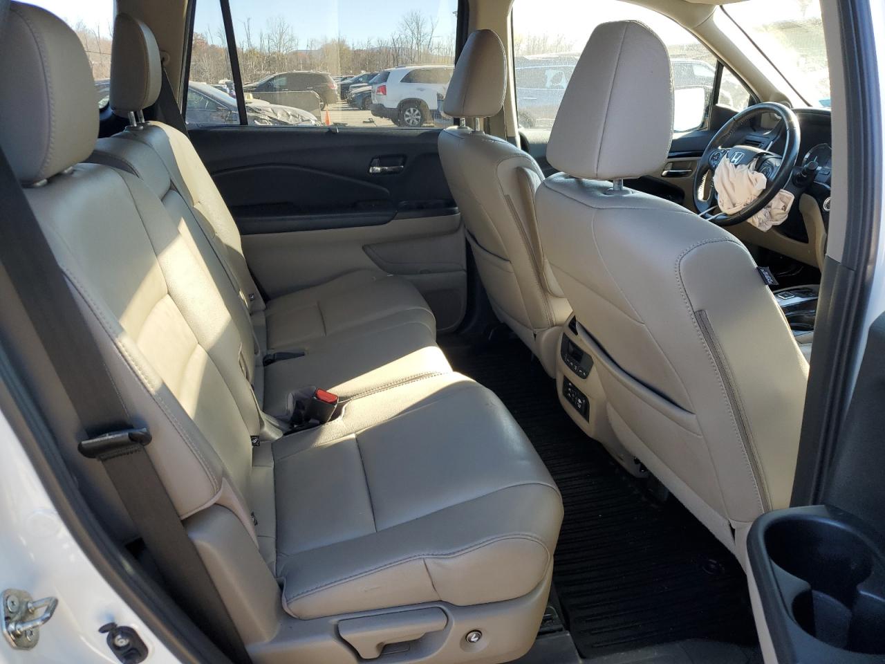 2017 Honda Pilot VIN 5FNYF6H96HB017308 Copart auction photo, front end / side damage thumbnail 11