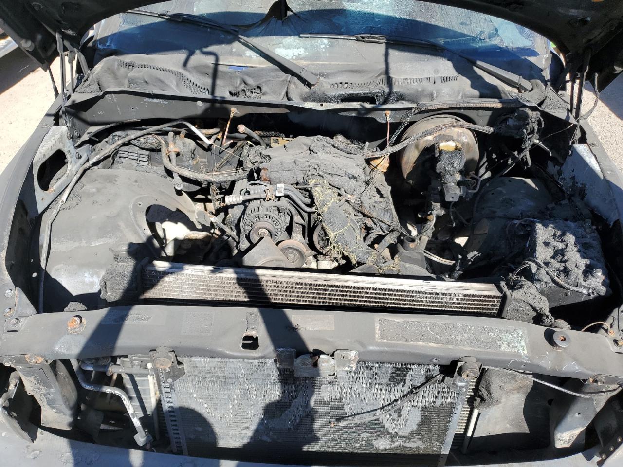 1994 Dodge RAM VIN 3B7HC16Z1RM566829 Copart auction photo, burn - engine / missing/altered vin damage thumbnail 11