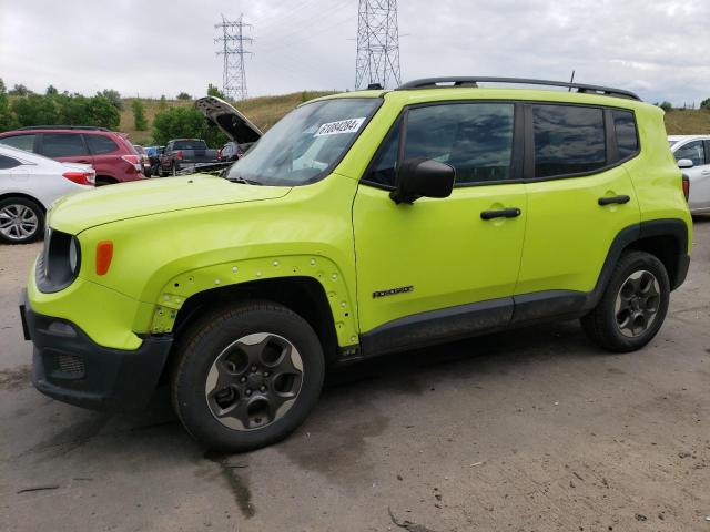 2017 Jeep Renegade VIN ZACCJBAH8HPG17758