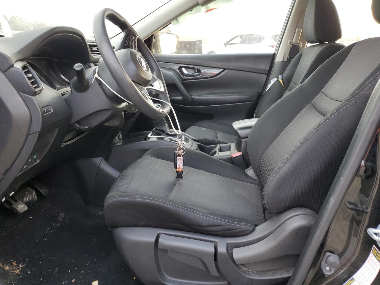 2017 Nissan Rogue VIN JN8AT2MV4HW006121 Copart auction photo, side damage thumbnail 7