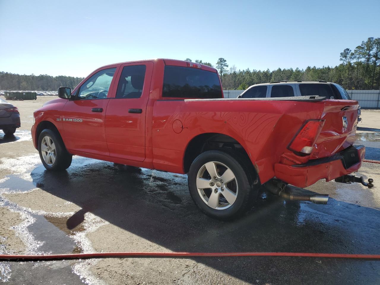 2012 Dodge RAM VIN 1C6RD7FT9CS344366 Copart auction photo, rear end damage thumbnail 2