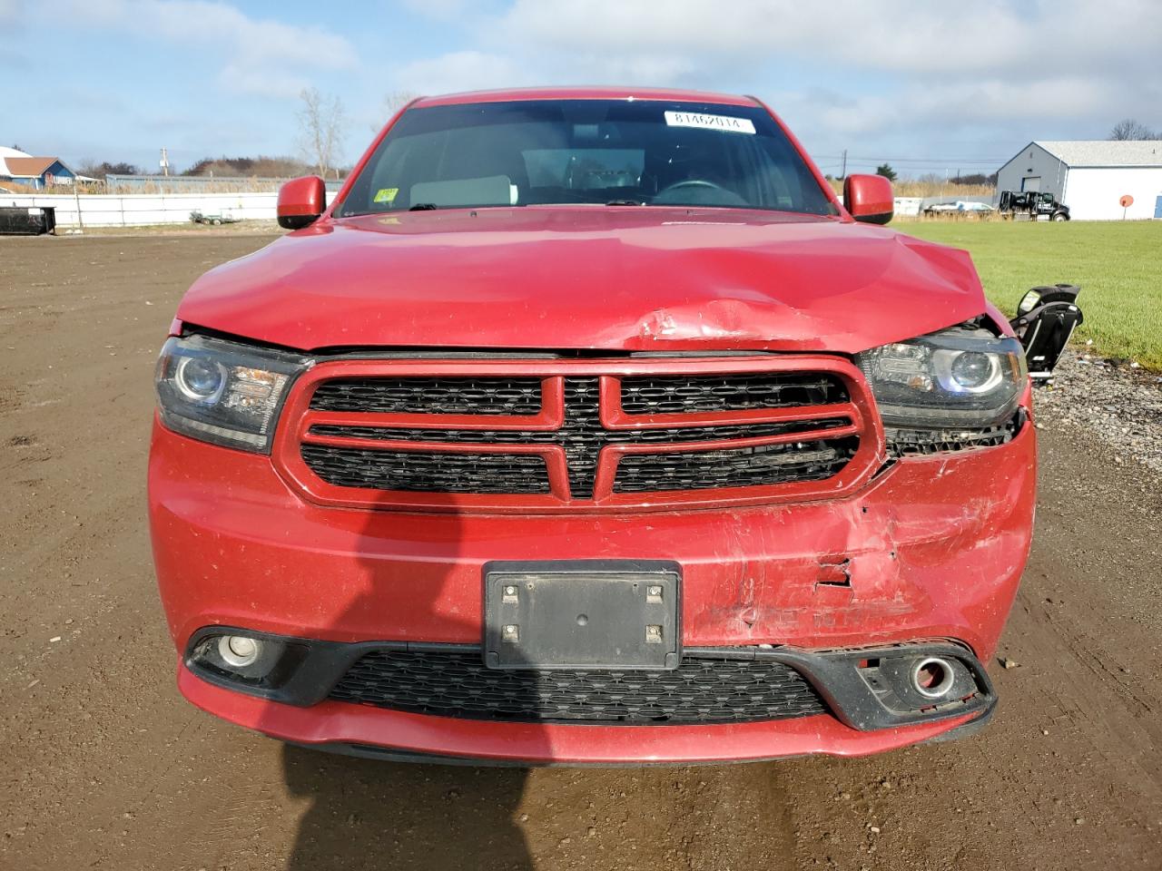 2015 Dodge Durango VIN 1C4RDJAGXFC180558 Copart auction photo, front end / minor dent/scratches damage thumbnail 5