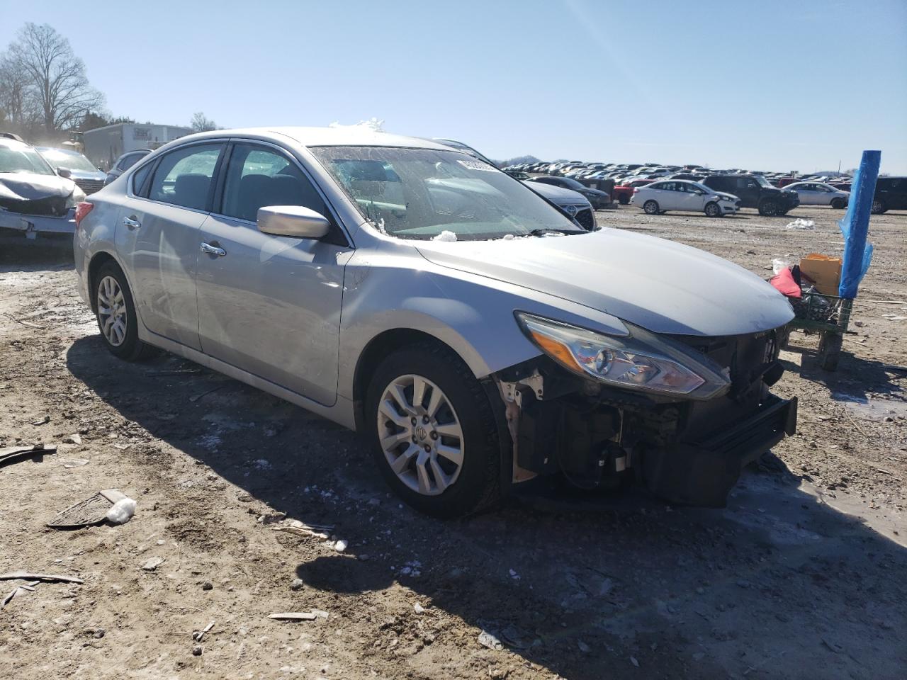 2016 Nissan Altima VIN 1N4AL3AP9GC239411 Copart auction photo, front end / side damage thumbnail 4