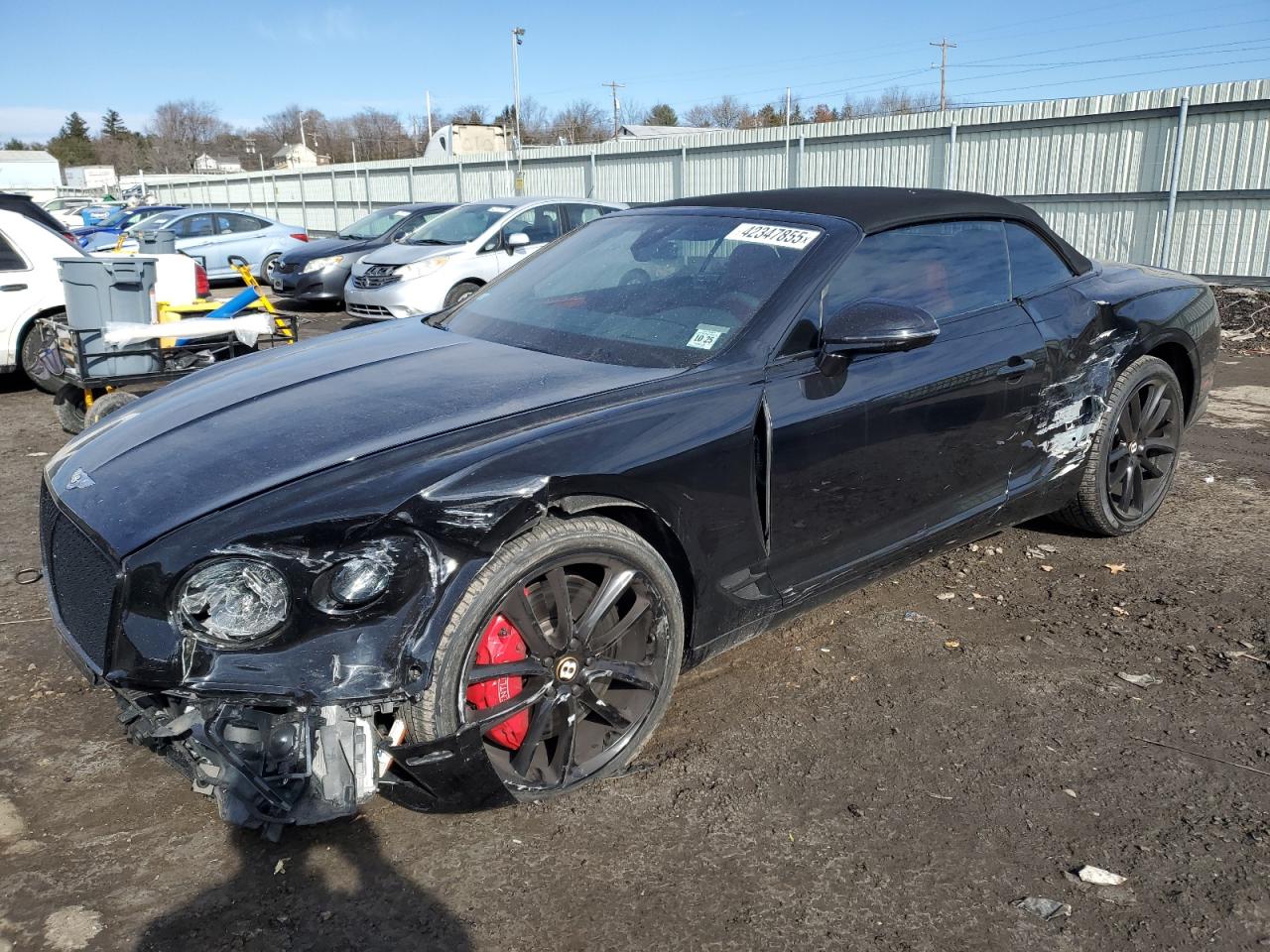 2020 Bentley Continental VIN SCBDG4ZG3LC075639 - Copart auction photo