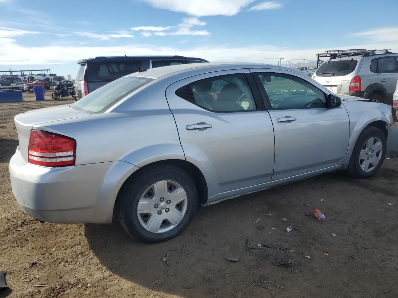 2008 Dodge Avenger VIN 1B3LC46K18N295923 Copart auction photo, front end damage thumbnail 3