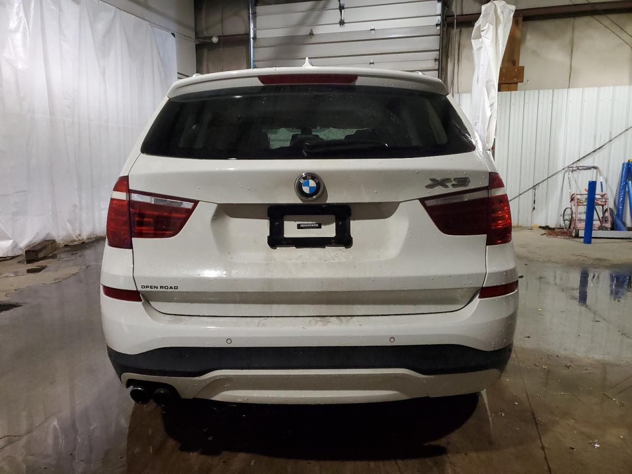 2017 BMW X3 VIN 5UXWX9C52H0T12073 Copart auction photo, front end / side damage thumbnail 6