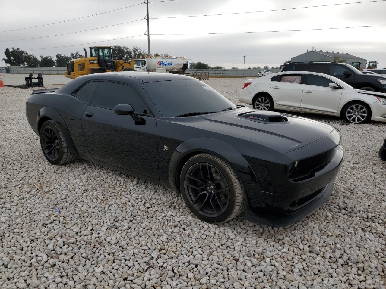 2021 Dodge Challenger VIN 2C3CDZFJ6MH502507 Copart auction photo, side damage thumbnail 4