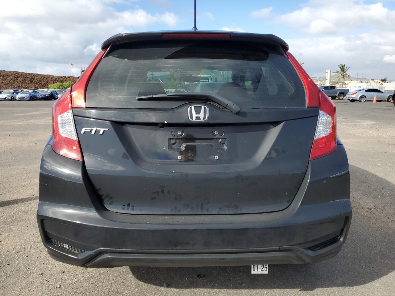 2020 Honda Fit VIN 3HGGK5H47LM721075 Copart auction photo, side / rear end damage thumbnail 6