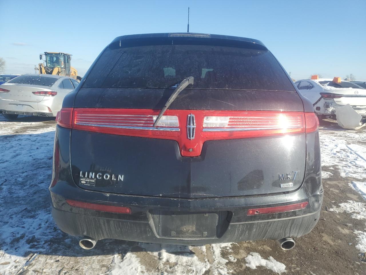 2015 Lincoln MKT VIN 2LMHJ5NKXFBL00126 Copart auction photo, all over damage thumbnail 6