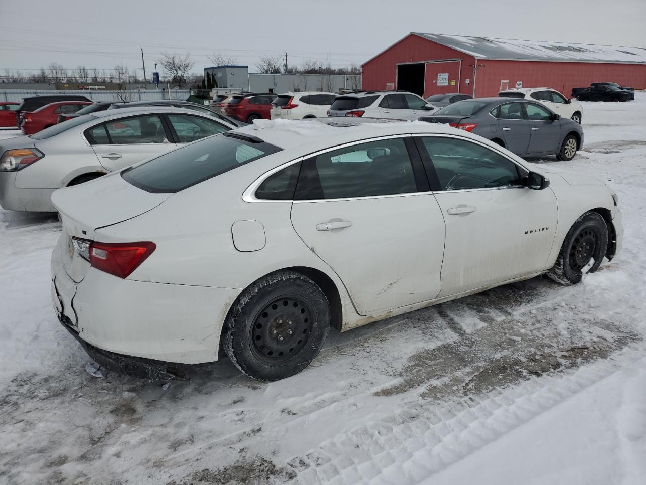 2018 Chevrolet Malibu VIN 1G1ZD5ST5JF197867 Copart auction photo, front end / rear end damage thumbnail 3