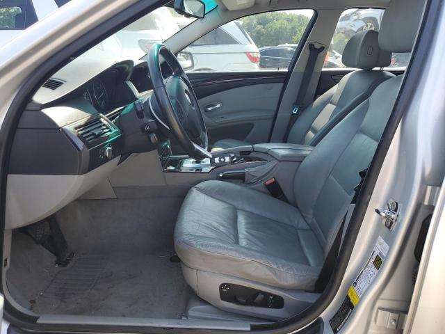 2008 BMW 5er VIN WBANW13508CZ76661 Copart auction photo, normal wear damage thumbnail 7