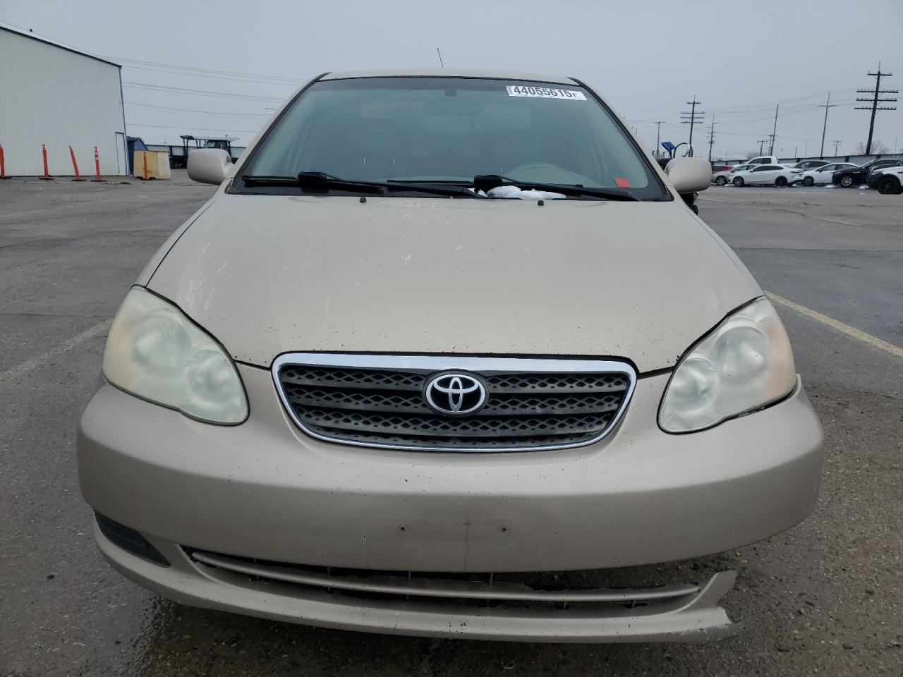 2005 Toyota Corolla VIN 1NXBR32E45Z554498 Copart auction photo, front end / undercarriage damage thumbnail 5