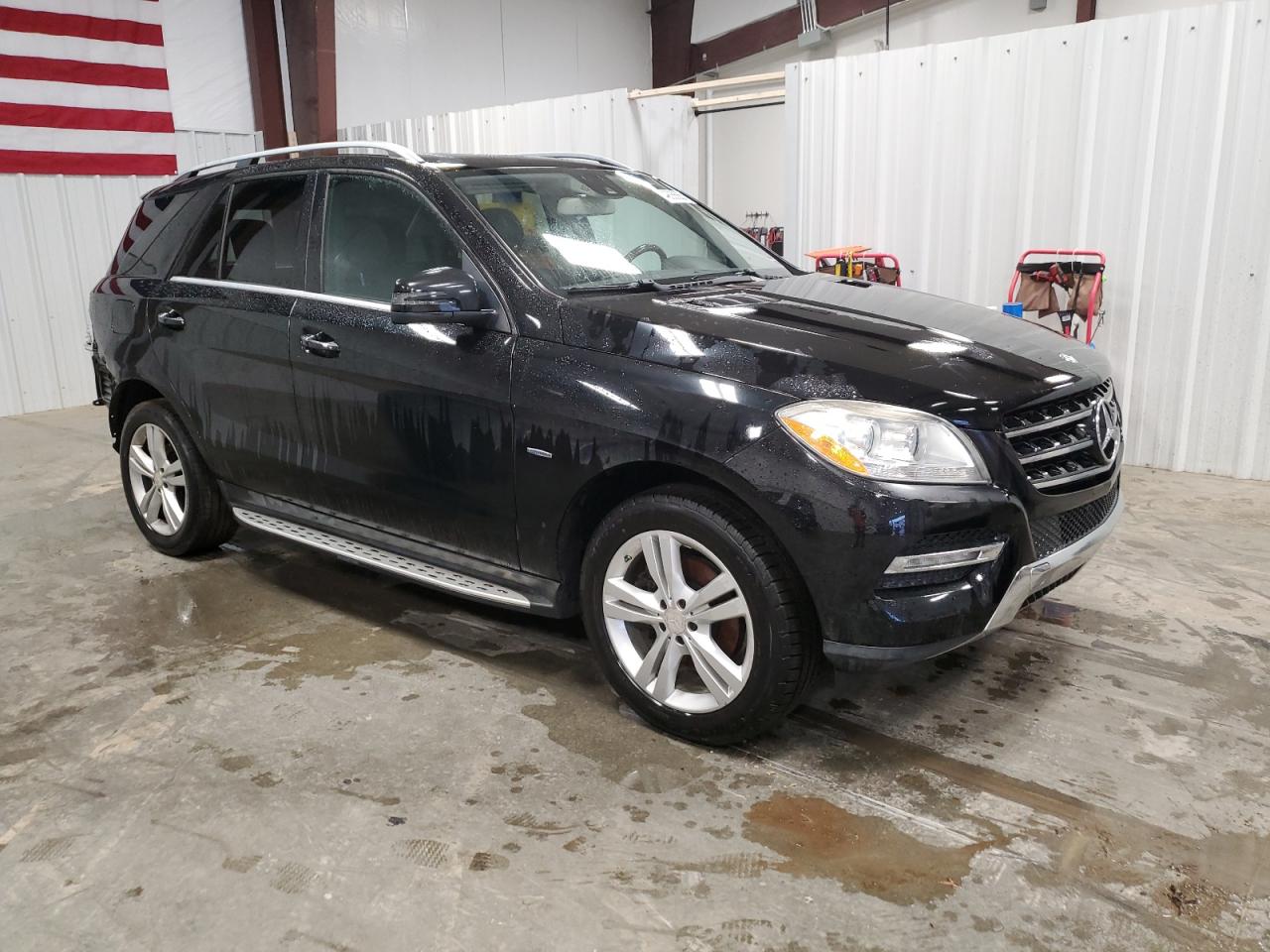 2012 Mercedes-Benz M-klasse VIN 4JGDA5HB9CA031226 Copart auction photo, rear end damage thumbnail 4