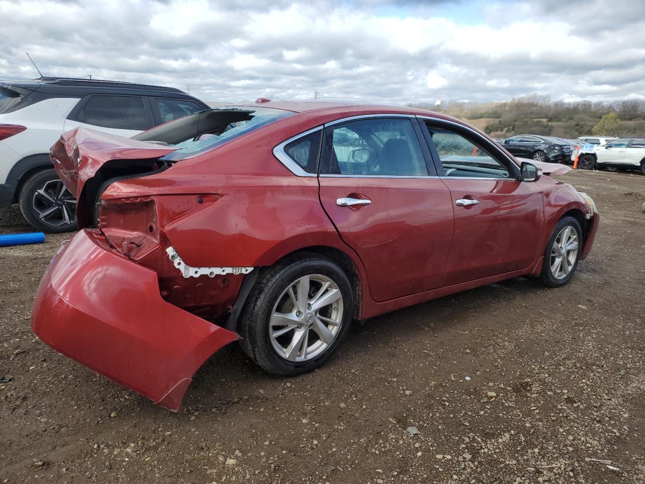 2014 Nissan Altima VIN 1N4AL3AP5EC407221 Copart auction photo, rear end / front end damage thumbnail 3