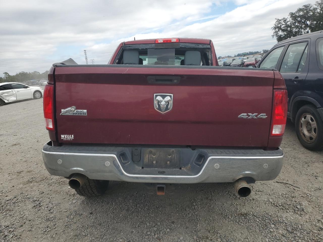 2016 RAM 1500 VIN 1C6RR7GT0GS315232 Copart auction photo, all over damage thumbnail 6