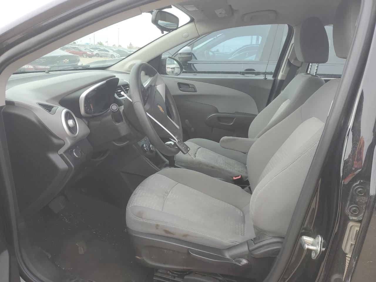 2017 Chevrolet Sonic VIN 1G1JB5SH3H4177606 Copart auction photo, hail / minor dent/scratches damage thumbnail 7