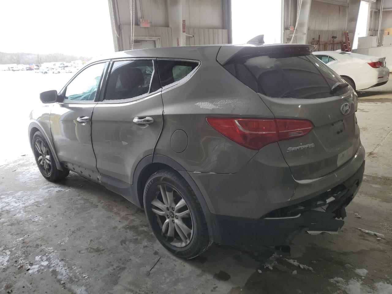 2013 Hyundai Santa Fe VIN 5XYZWDLA2DG046544 Copart auction photo, rear end damage thumbnail 2