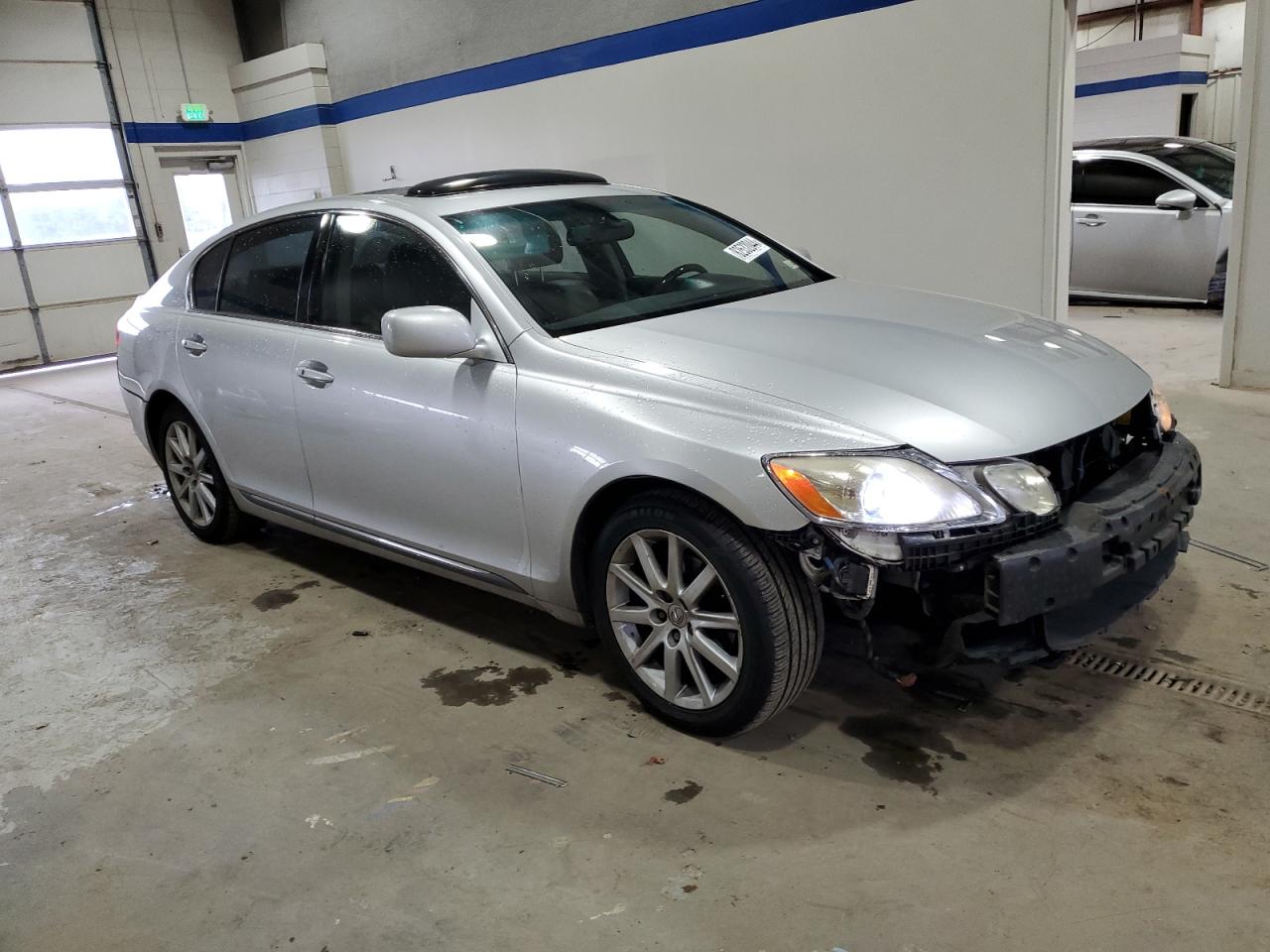 2006 Lexus GS 300 VIN JTHBH96S765028712 Copart auction photo, undercarriage / front end damage thumbnail 4