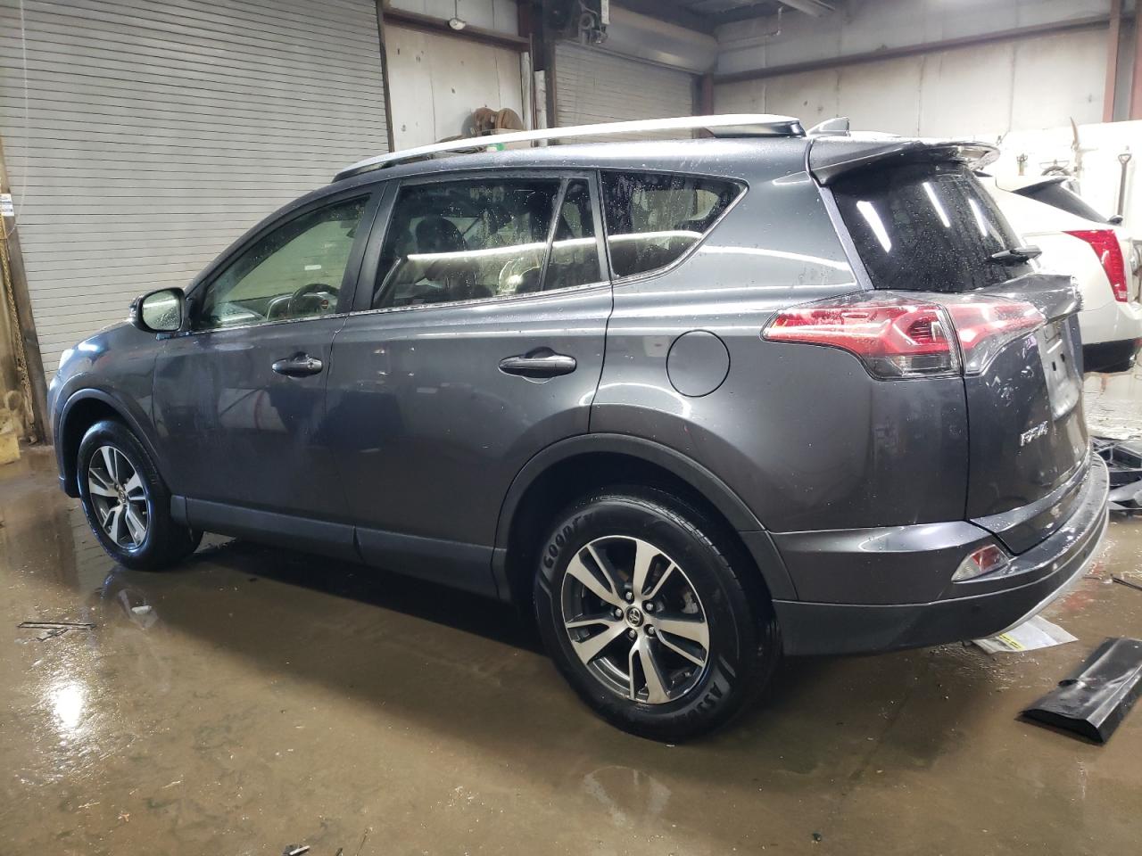 2017 Toyota RAV 4 VIN JTMRFREV4HD200916 Copart auction photo, side / front end damage thumbnail 2