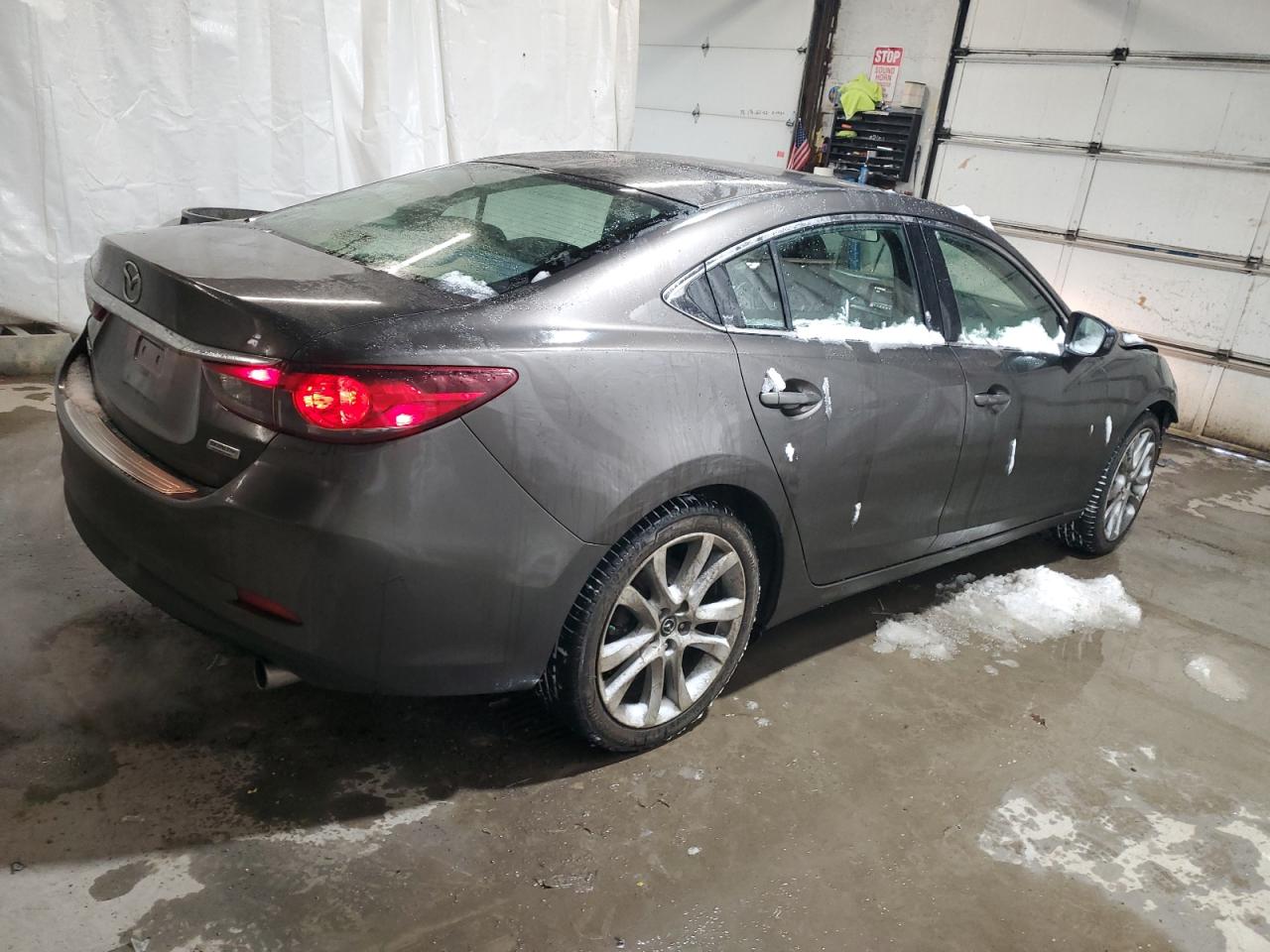 2016 Mazda 6 VIN JM1GJ1V51G1415953 Copart auction photo, front end / side damage thumbnail 3