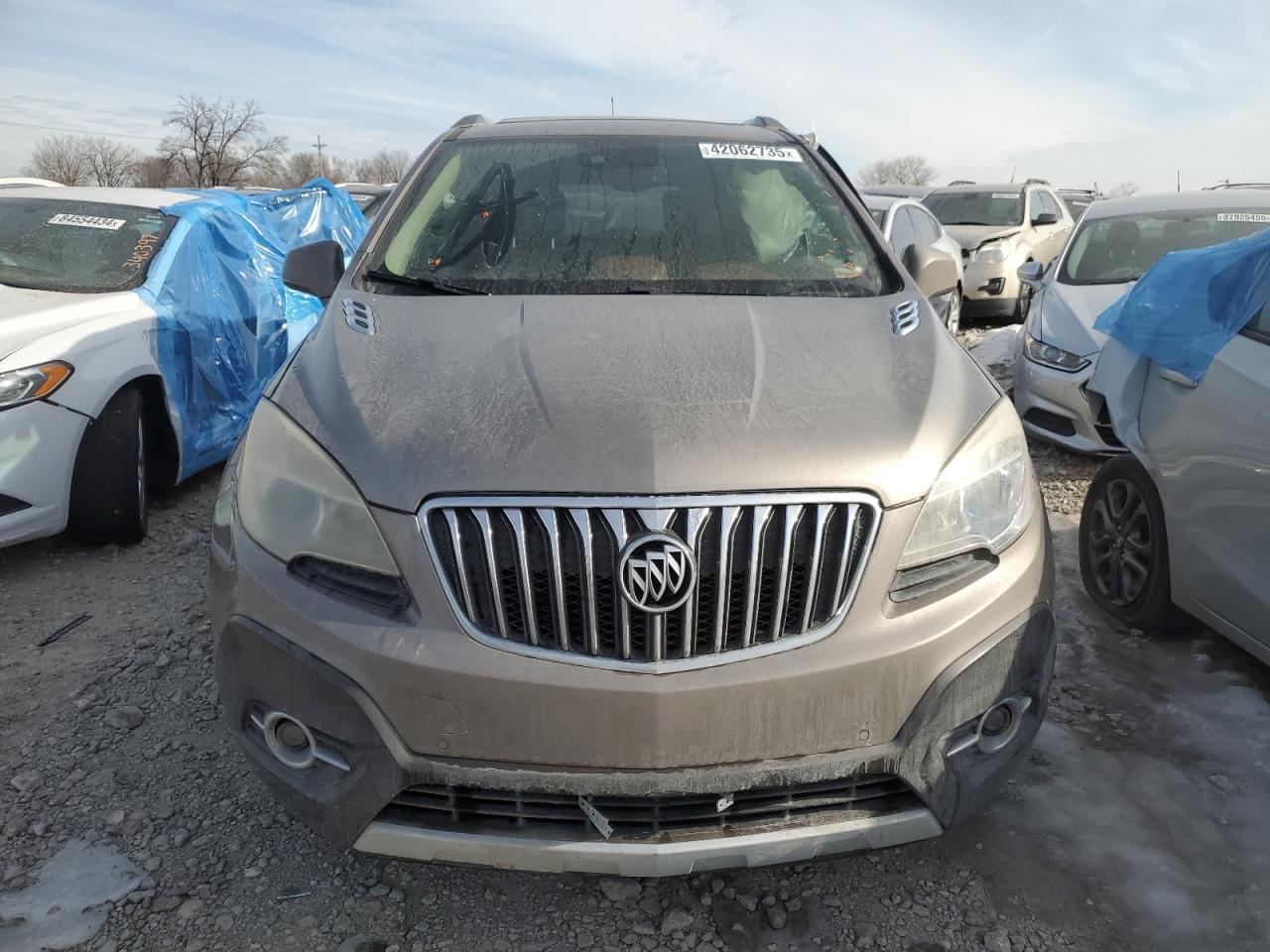 2013 Buick Encore VIN KL4CJHSB0DB161377 Copart auction photo, side damage thumbnail 5