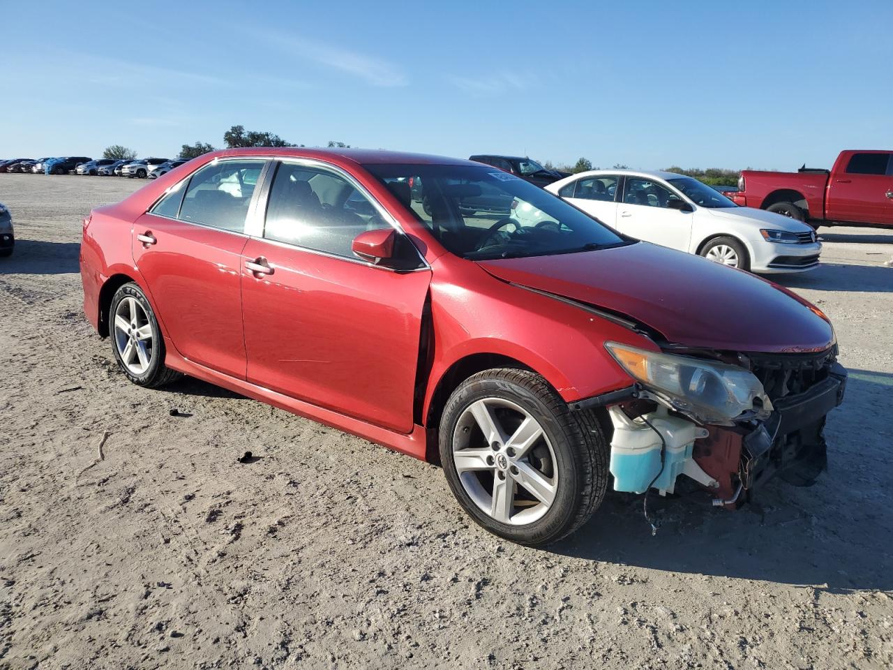 2014 Toyota Camry VIN 4T1BF1FK8EU780380 Copart auction photo, front end damage thumbnail 4