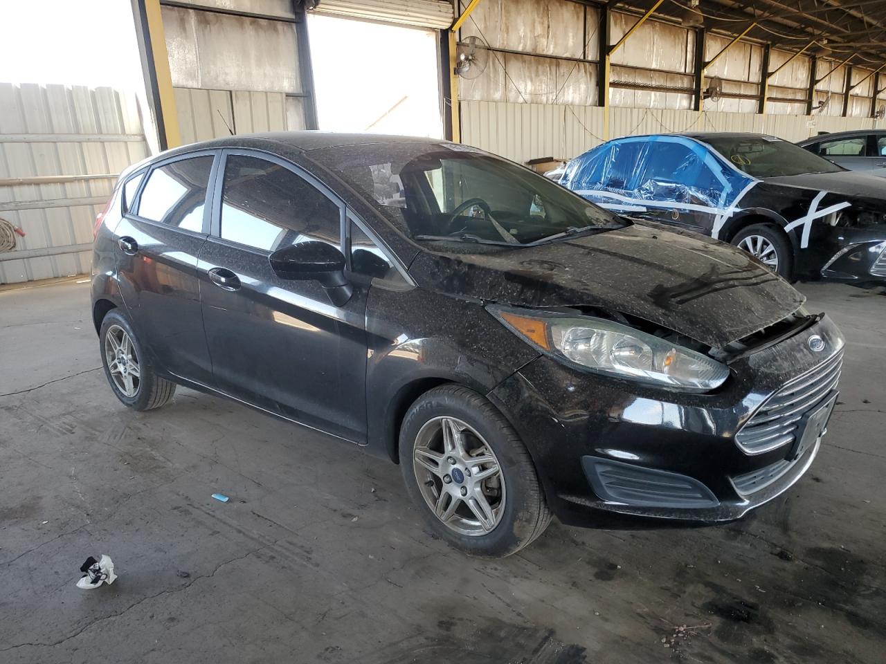 2018 Ford Fiesta VIN 3FADP4EJXJM104702 Copart auction photo, front end damage thumbnail 4