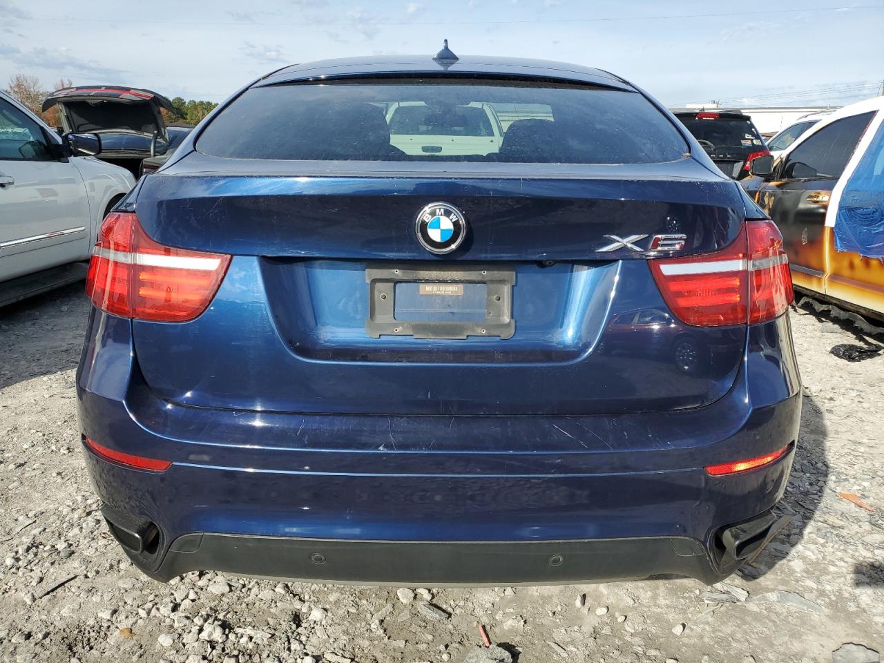 2013 BMW X6 VIN 5UXFG8C52DL591429 Copart auction photo, front end damage thumbnail 6