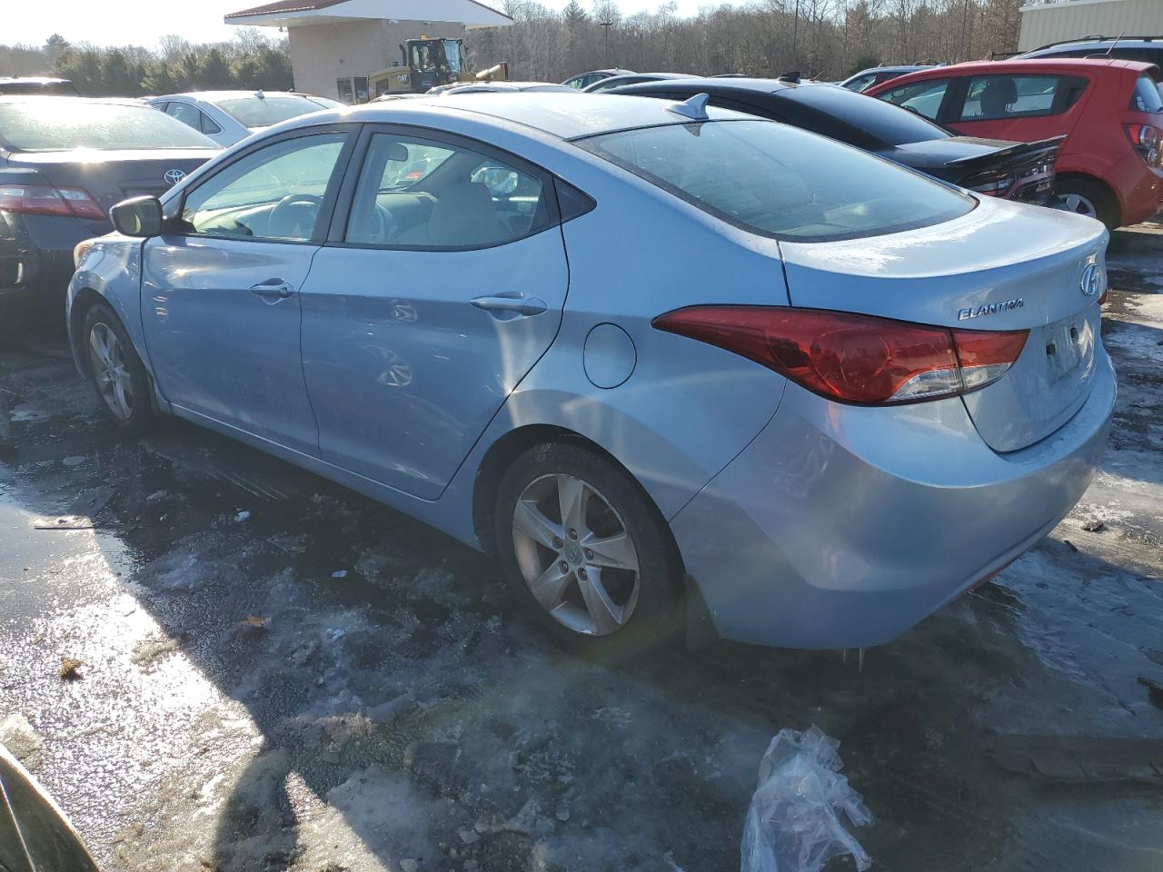 2012 Hyundai Elantra VIN KMHDH4AEXCU387998 Copart auction photo, mechanical / minor dent/scratches damage thumbnail 2