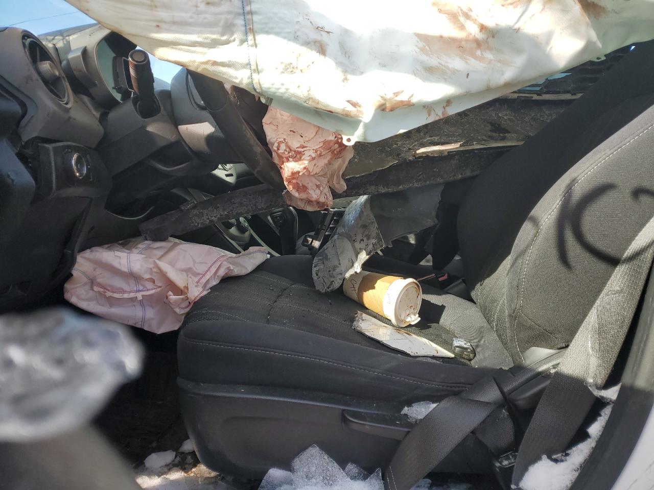 2012 Chevrolet Sonic VIN 1G1JC6SH3C4139630 Copart auction photo, front end / side damage thumbnail 7