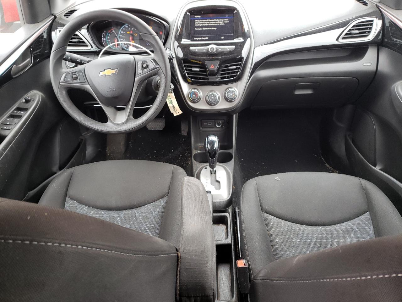 2021 Chevrolet Spark VIN KL8CD6SA8MC702994 Copart auction photo, front end damage thumbnail 8
