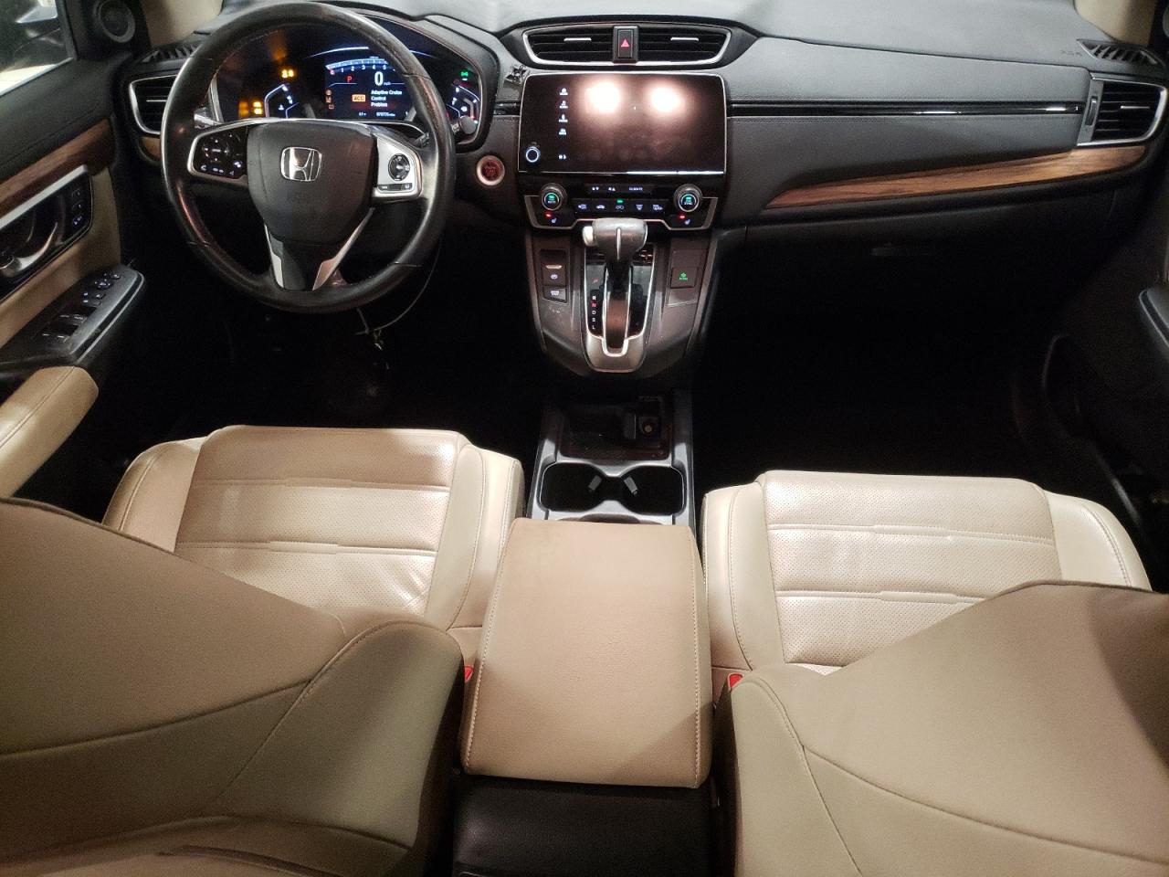 2019 Honda CR-V VIN 2HKRW2H89KH608679 Copart auction photo, front end / side damage thumbnail 8