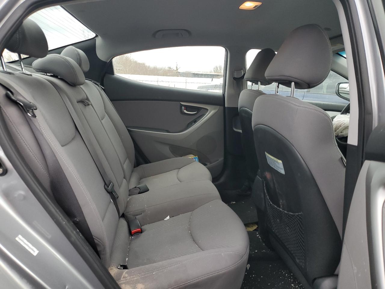 2014 Hyundai Elantra VIN KMHDH4AE2EU117683 Copart auction photo, front end damage thumbnail 10