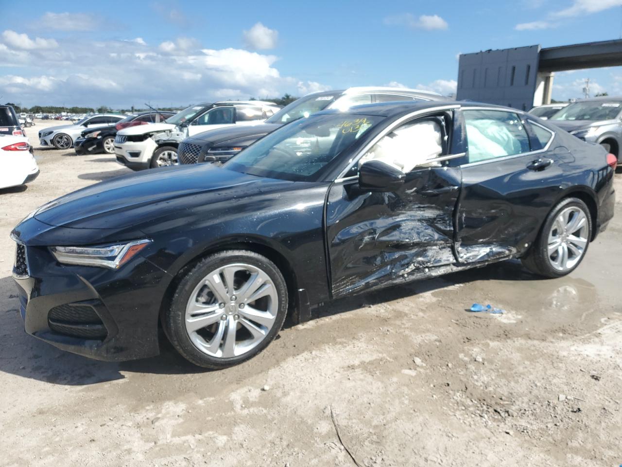 2021 Acura TLX VIN 19UUB6F47MA004136