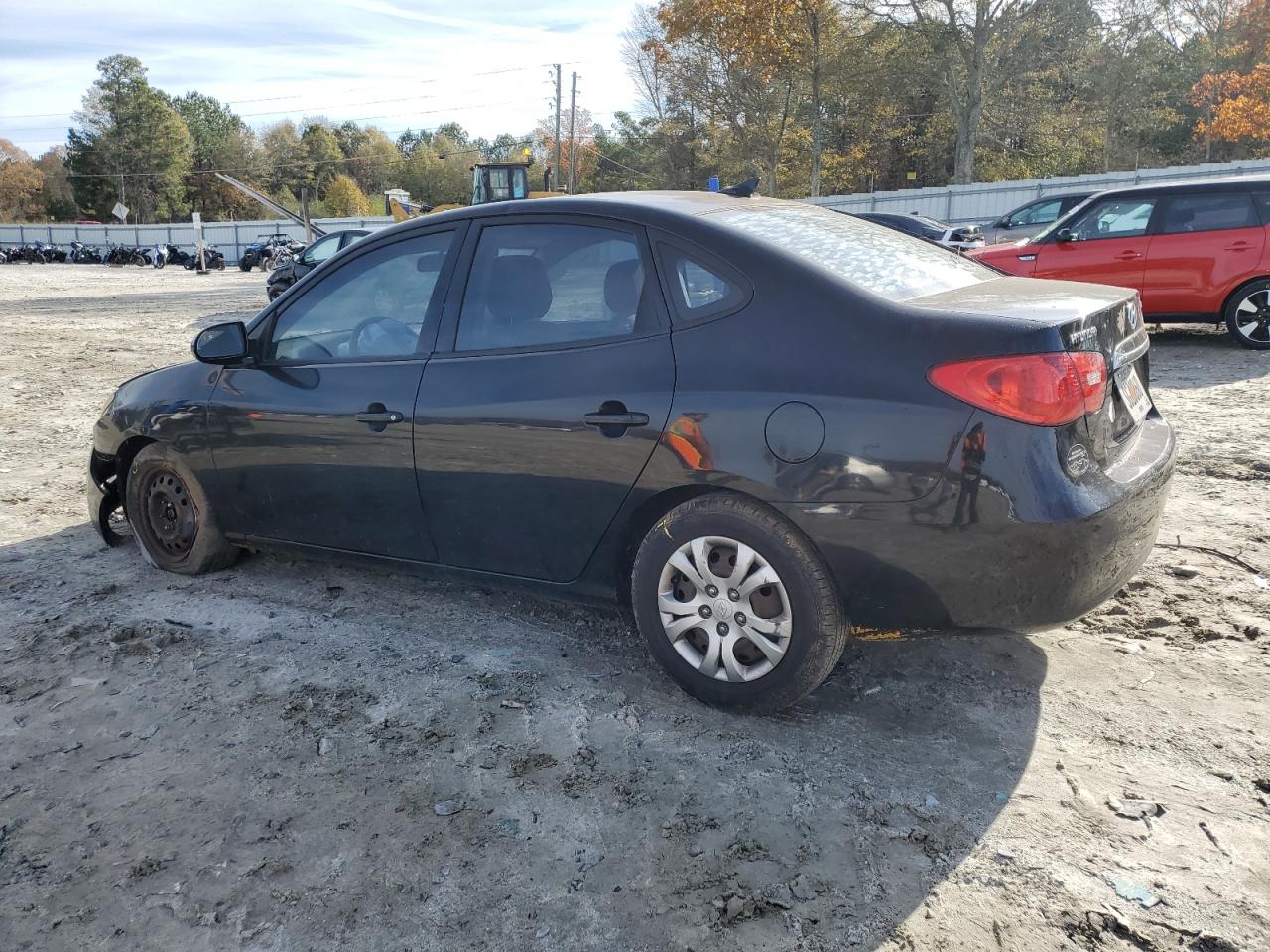 2010 Hyundai Elantra VIN KMHDU4AD8AU208955 Copart auction photo, front end / side damage thumbnail 2