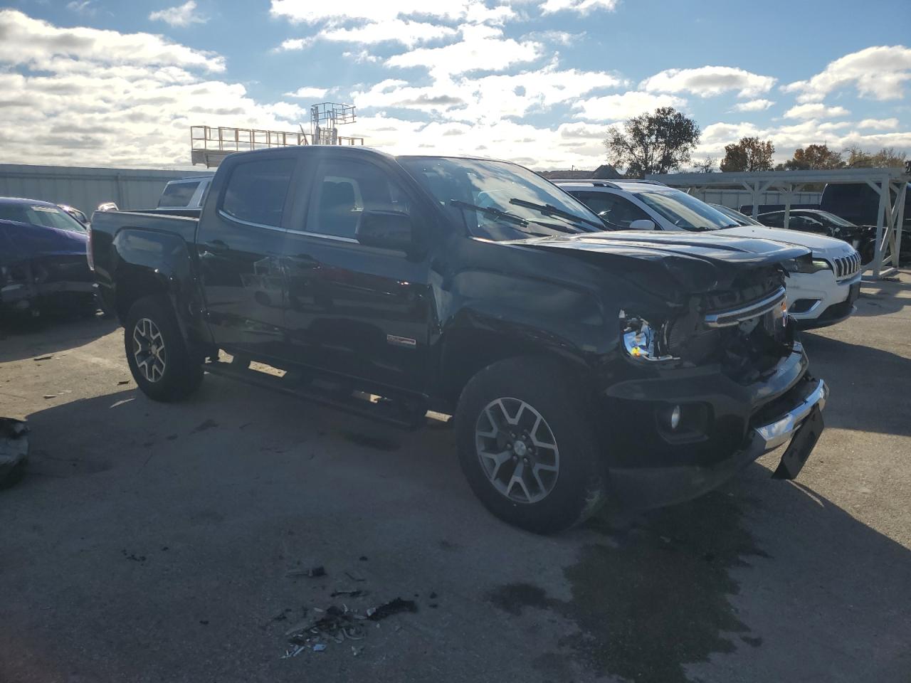 2015 GMC Canyon VIN 1GTG6BE33F1238679 Copart auction photo, front end damage thumbnail 4