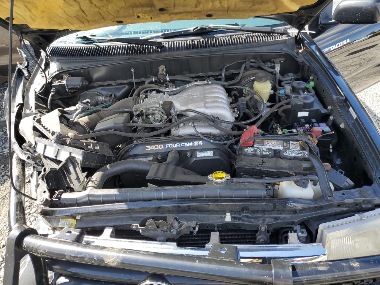 1999 Toyota Tacoma VIN 4TAWN72N7XZ452669 Copart auction photo, all over damage thumbnail 11