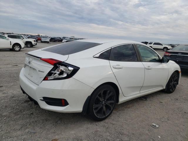 2021 Honda Civic VIN 2HGFC2F80MH504447 Copart auction photo, rear end / minor dent/scratches damage thumbnail 3