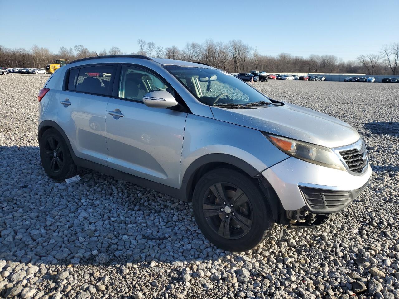 2011 KIA Sportage VIN KNDPBCA22B7058678 Copart auction photo, all over damage thumbnail 4