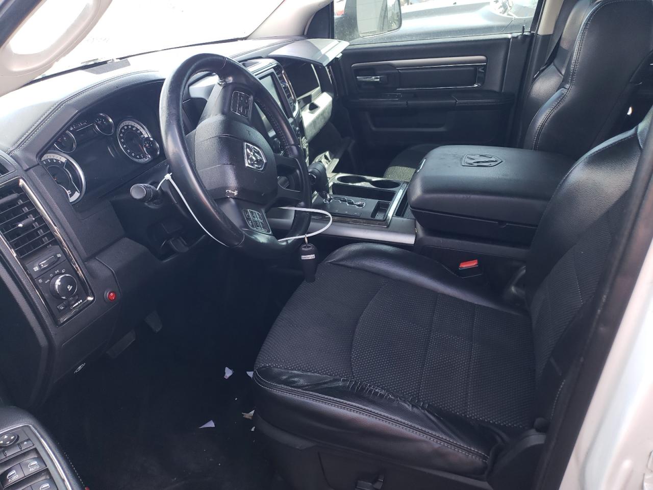 2013 RAM 1500 VIN 1C6RR7MT0DS595783 Copart auction photo, undercarriage / front end damage thumbnail 7