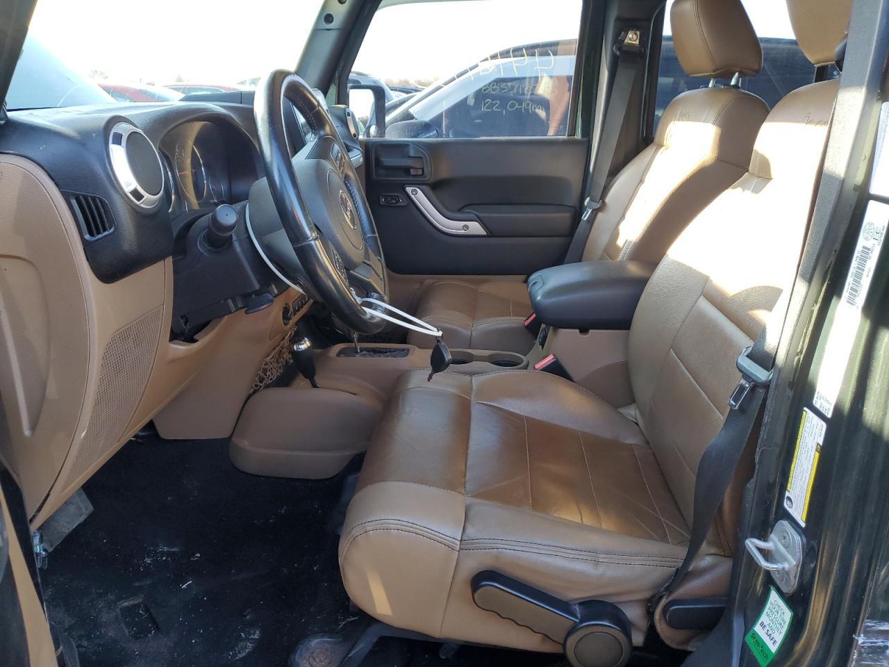 2011 Jeep Wrangler VIN 1J4BA5H13BL618294 Copart auction photo, front end / side damage thumbnail 7