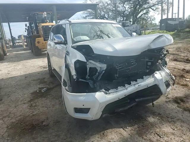 2019 Nissan Armada VIN JN8AY2ND1K9087124 Copart auction photo, front end damage thumbnail 12