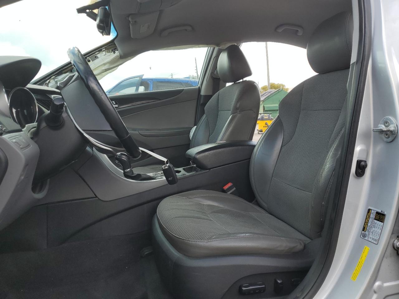 2014 Hyundai Sonata VIN 5NPEC4AC4EH928109 Copart auction photo, front end / side damage thumbnail 7