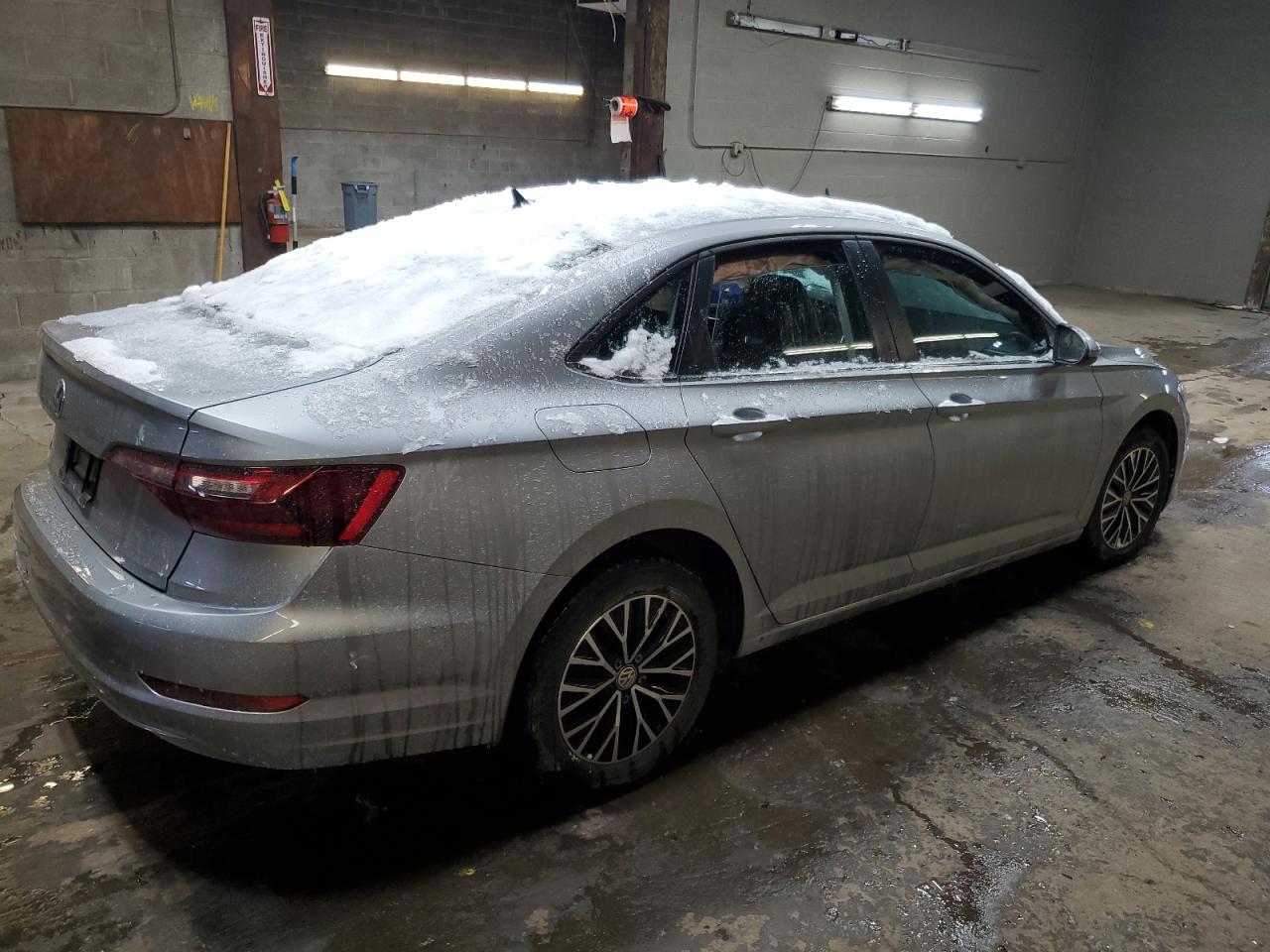 2021 Volkswagen Jetta VIN 3VWC57BU9MM048118 Copart auction photo, side / front end damage thumbnail 3