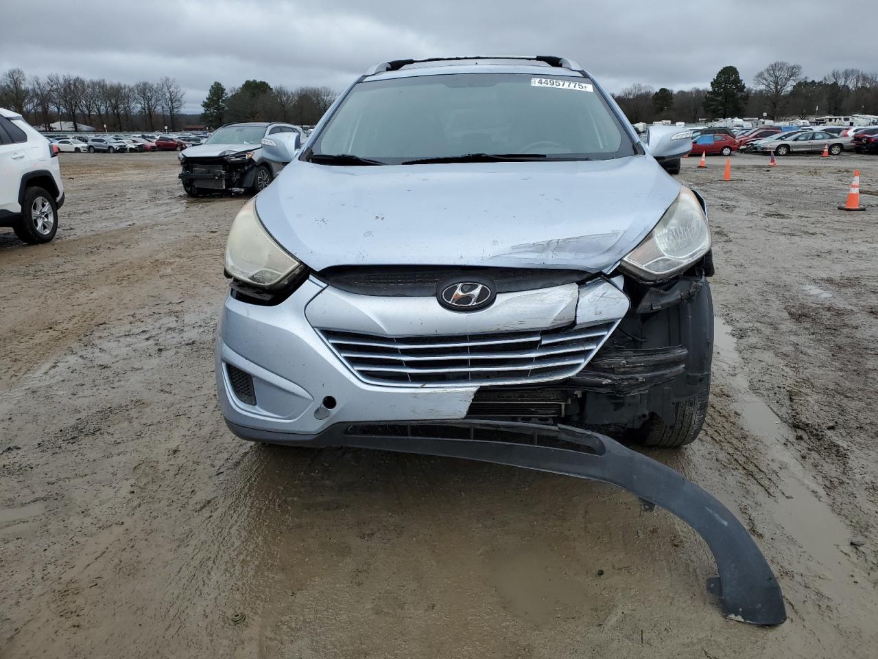 2012 Hyundai Tucson VIN KM8JU3AC9CU505515 Copart auction photo, front end / minor dent/scratches damage thumbnail 5